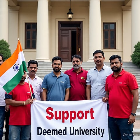 डीम्ड यूनिवर्सिटी मुद्दे पर सीपीआईएम का समर्थन