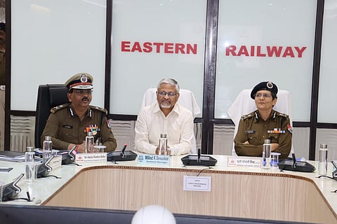 आरपीएफ की महानिदेशक ने पूर्व रेलवे का दौरा किया
