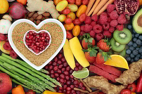 Proper diet maintains heart health