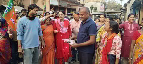 भाजपा विधायक ने जनसंपर्क अभियान का बिगुल फूंका