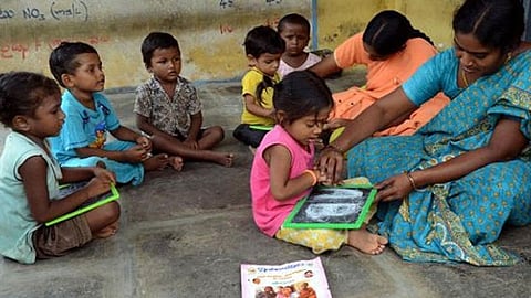 राज्य में 50,000 आंगनवाड़ी केंद्र होंगे विकसित