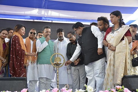 उद्घाटन अवसर पर शहरी विकास मंत्री फिरहाद हकीम