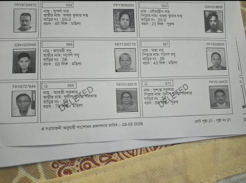 Naihati councillor and his family 'disappear' from voter list, TMC attacks
