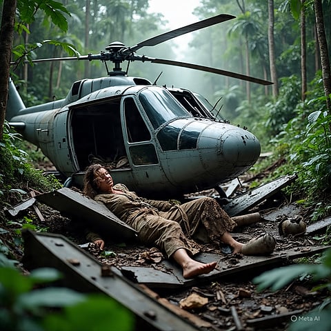 मायाबंदर हेलीकॉप्टर हादसे में घायल महिला की मौत