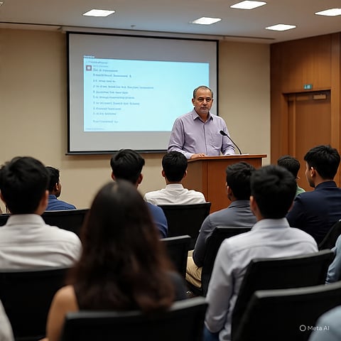 सांसद का मायाबंदर कॉलेज दौरा, छात्रों से विकास संबंधी मुद्दों पर किया संवाद