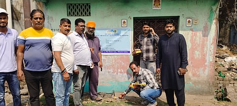 सड़क नवीनीकरण कार्य का किया गया शिलान्यास