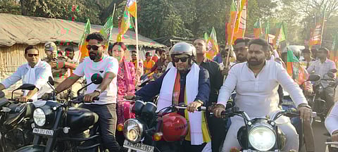 बंगाल में बदलाव लाने के लिए निकाली गई परिवर्तन यात्रा