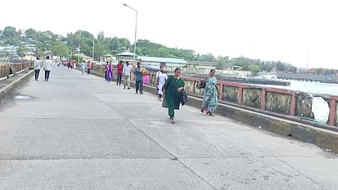 चाथम कॉजवे ब्रिज मरम्मत हेतु एपीडब्ल्यूडी ने टेंडर किया आवंटित