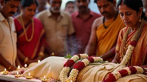 हेलीकॉप्टर हादसे के बाद नंबी अम्मा का निधन