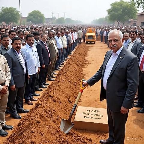 सांसद ने फेरारगंज में ग्रामीण सड़कों का शिलान्यास किया