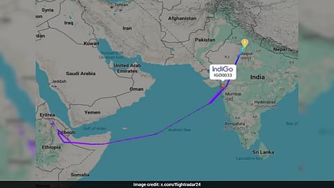 दिल्ली-मैनचेस्टर इंडिगो फ्लाइट को मिड-एयर में लौटना पड़ा