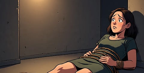 Daughter-in-law was brutally beaten, then acid was poured into her mouth!