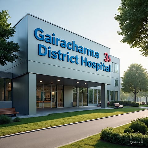 गैयाराचरमा जिला अस्पताल को 35 बेड की क्षमता के साथ उन्नत किया गया