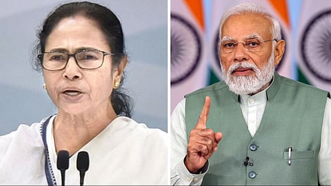 सीएम ममता बनर्जी और पीएम नरेंद्र मोदी ( फाइल फोटो )