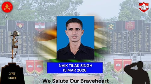 व्हाइट नाइट कोर द्वारा नायक तिलक सिंह की पोस्ट की गई फोटो।