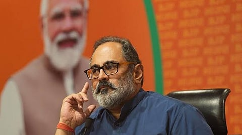 पूर्व केंद्रीय मंत्रियों राजीव चंद्रशेखर ( फाइल फोटो)