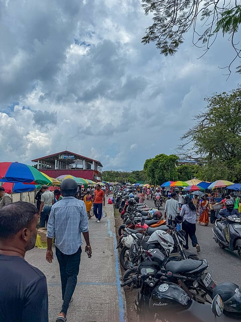 जंगलीघाट में रविवार ओपन मार्केट के लिए स्थान विकसित