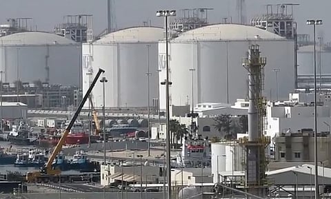 कतर का रास लफान टर्मिनल प्रमुख एलएनजी भंडारण केंद्र हैं ( फाइल फोटो )