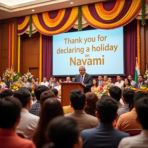 राम नवमी पर अवकाश घोषित करने के लिए उपराज्यपाल का आभार व्यक्त