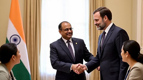 अंडमान और निकोबार प्रतिनिधिमंडल ने राहुल गांधी से की मुलाकात