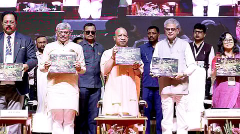 इंदिरा गांधी प्रतिष्ठान में आयोजित ‘अरण्य समागम’ के तहत ‘वन एवं अर्थव्यवस्थाएं’ विषयक राष्ट्रीय वानिकी संवाद का उद्घाटन