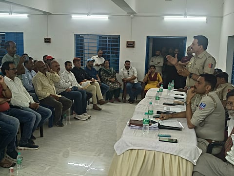 निर्धारित रूट पर ही रामनवमी अखाड़े को निकालने का निर्देश