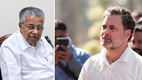 केरल चुनाव को लेकर पिनराई विजयन और राहुल गांधी में आरोप-प्रत्यारोप बढ़ गया है ( फाइल फोटो )