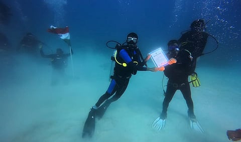 वांडूर में स्कूबा प्रशिक्षण का समापन, पानी के भीतर प्रमाणपत्र वितरण का ऐतिहासिक आयोजन