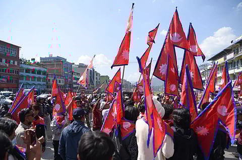 नेपाल में ओली की गिरफ्तारी के खिलाफ तीसरे दिन भी प्रदर्शन