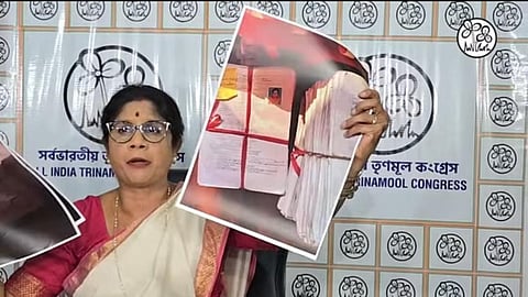 मंत्री शशि पांजा ने तस्वीरें सार्वजनिक कर भाजपा पर गंभीर आराेप लगाया