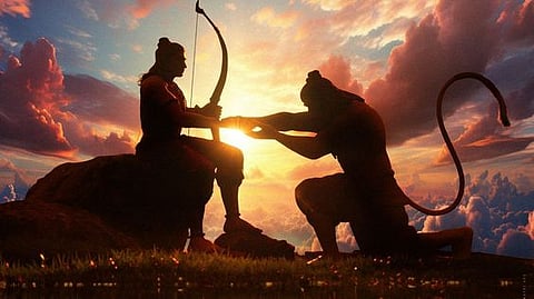 जब राम ने उठाया हनुमान पर बाण… और थम गया समय