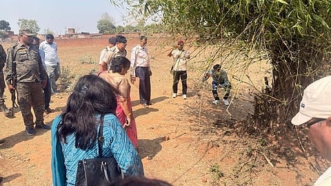 हजारीबाग में NCW की तीन सदस्यीय समिति ने घटनास्थल का दौरा किया