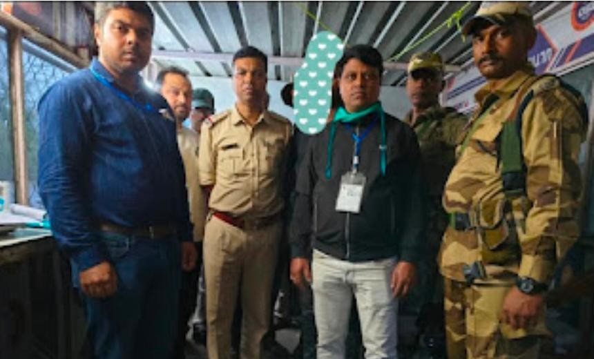 नाका चेकिंग में पुलिस ने 7 लाख रुपये किये जब्त