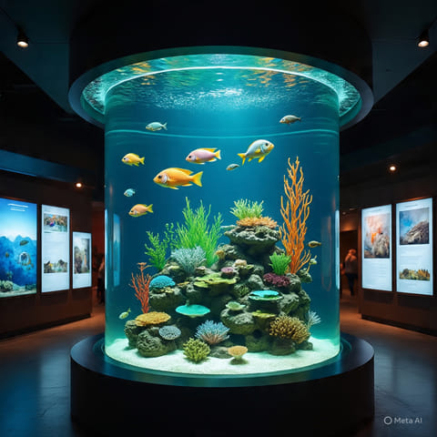 मत्स्य संग्रहालय में समुद्री जीवन का रोचक अनुभव मिलेगा