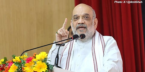 संघर्षों के दौर में नवकार मंत्र का जाप बेहद प्रासंगिक: अमित शाह