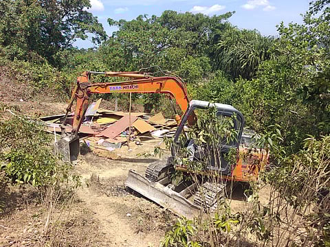 दक्षिण अंडमान प्रशासन ने अतिक्रमण हटाकर सरकारी भूमि को कराया मुक्त