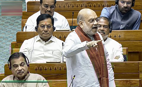 परिसीमन पर शाह का विपक्ष पर पलटवार