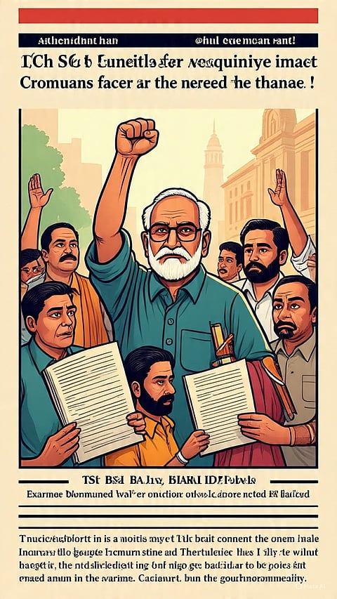 सीटीईटी अनिवार्यता पर टीएसजी भास्कर की आपत्ति, नीति की समीक्षा की मांग