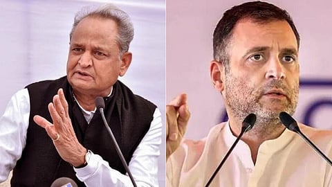 अशोक गहलोत-राहुल गांधी