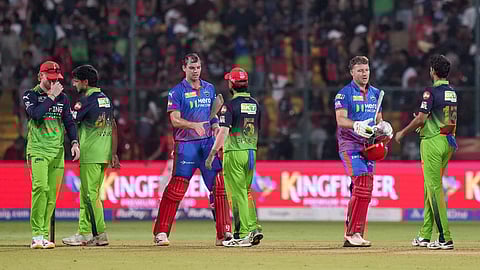 कैपिटल्स ने RCB को हराया