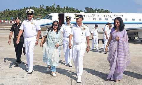 नौसेना प्रमुख का अंडमान कमान दौरा, संयुक्त संचालन की सराहना