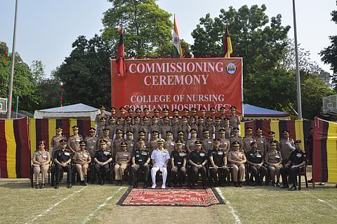 कमांड हॉस्पिटल में नर्सिंग कैडेट्स का भव्य कमीशनिंग समारोह