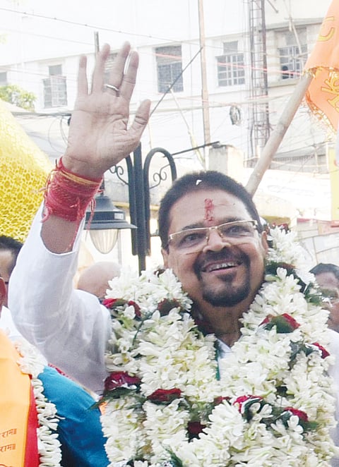 जोड़ासांको से तृणमूल उम्मीदवार विजय उपाध्याय