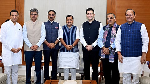 राज्यसभा में AAP के 7 सांसदों का BJP में विलय, सदन का बदला पूरा गणित