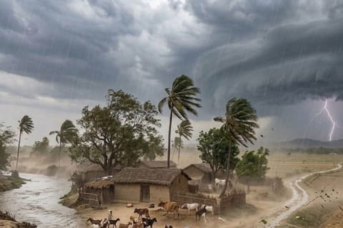 काउंटिंग से पहले मौसम का कहर, 8 जिलों में अलर्ट