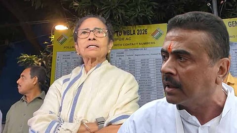 भवानीपुर में सियासी घमासान: स्ट्रॉन्ग रूम पर ममता की मौजूदगी से BJP अलर्ट