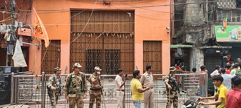बस्तिन बाजार दुर्गा मंदिर को लेकर प्रशासन हुआ सतर्क