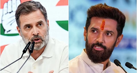 राहुल के ‘गद्दार’ बयान पर बवाल, चिराग पासवान ने जताई कड़ी आपत्ति