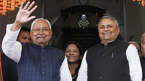नीतीश कुमार-विजय चौधरी(फाइल फोटो)