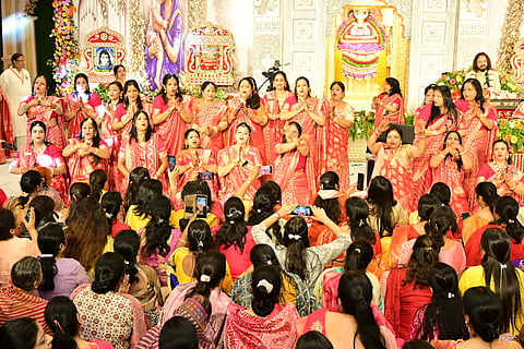 उड़ान श्रीभूमि द्वारा आयोजित त्रि-दिवसीय श्री श्याम कथा महोत्सव का शुभारंभ